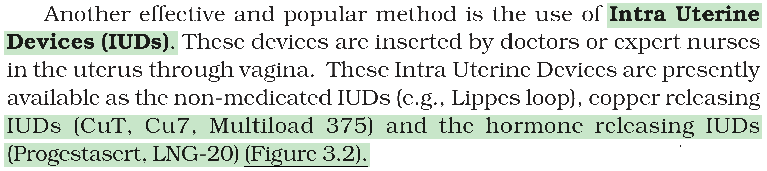 Textbook extract