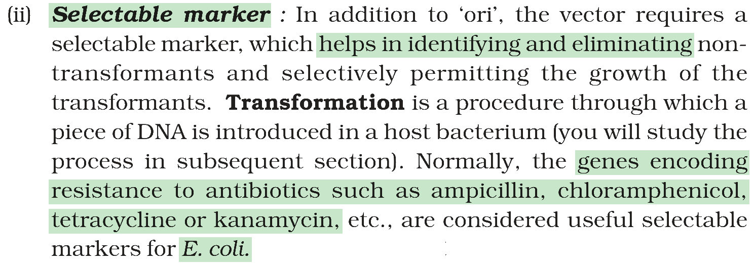 Textbook extract