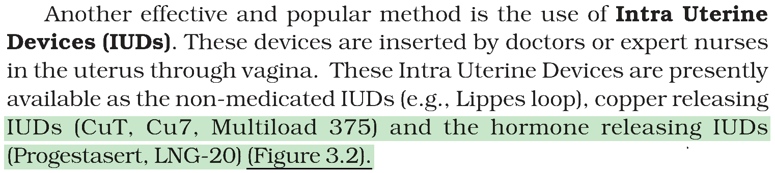 Textbook extract