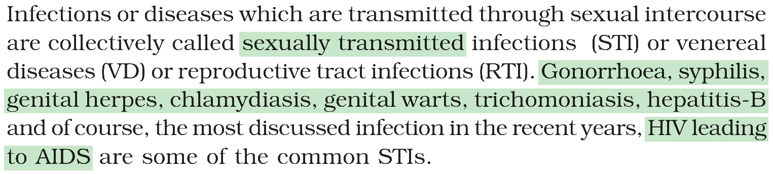 Textbook extract
