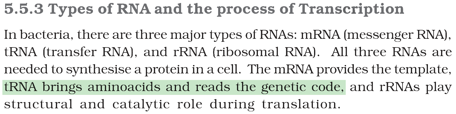 Textbook extract