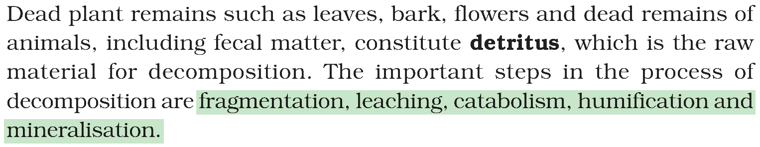 Textbook extract