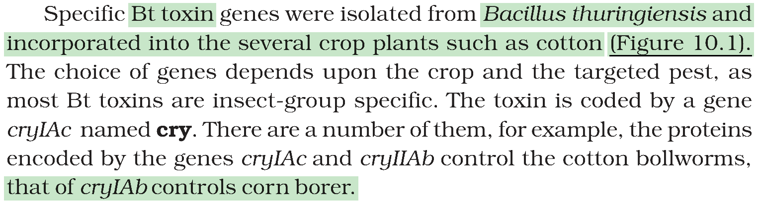 Textbook extract