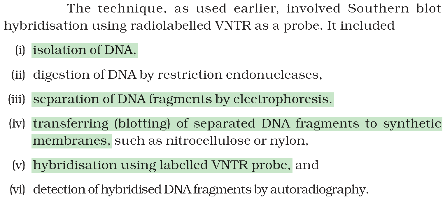 Textbook extract