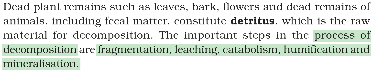 Textbook extract