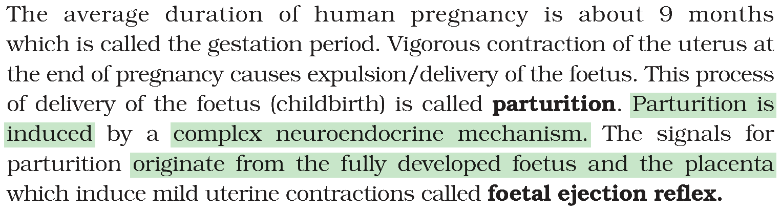 Textbook extract