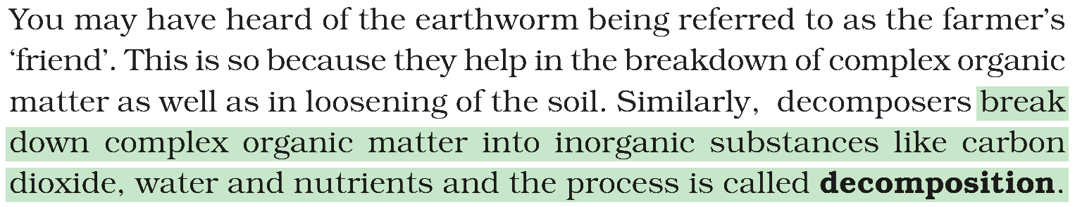 Textbook extract
