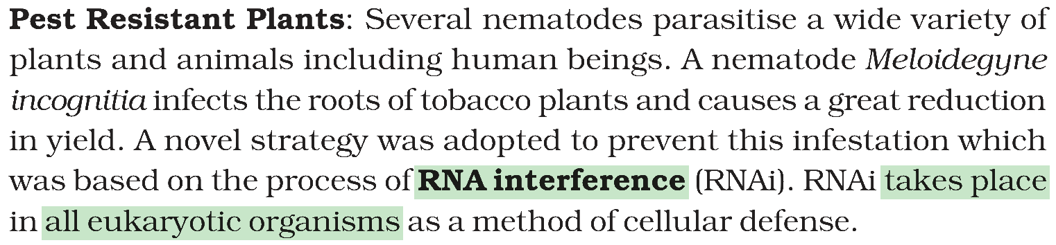 Textbook extract
