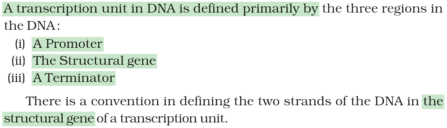 Textbook extract