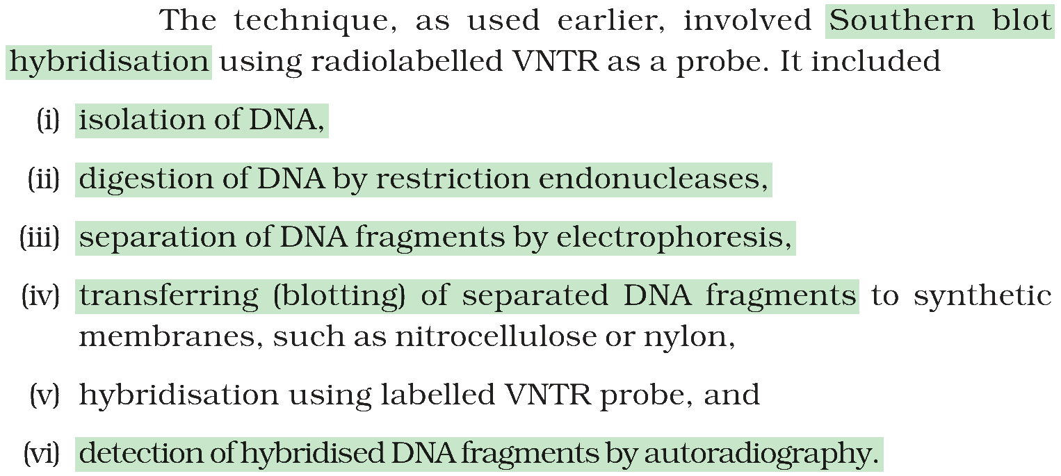 Textbook extract