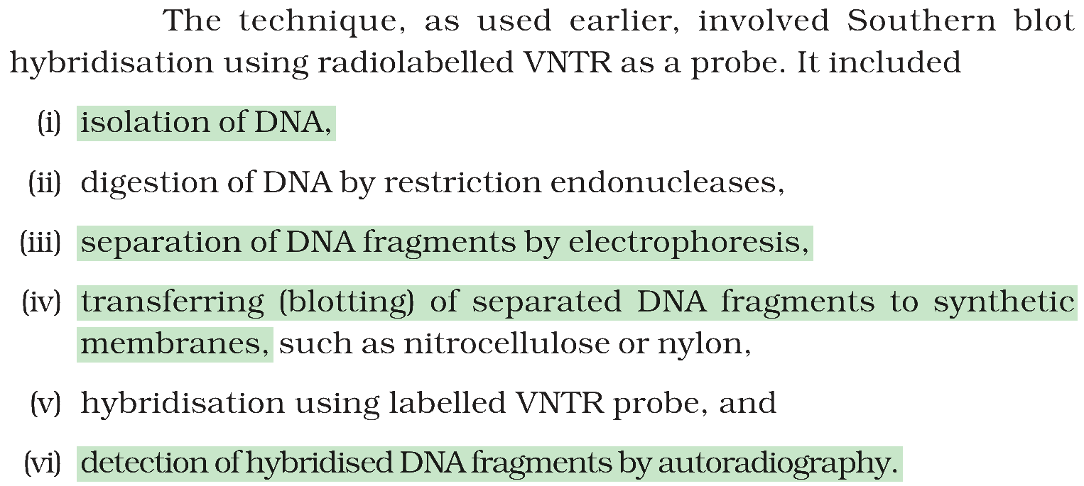 Textbook extract