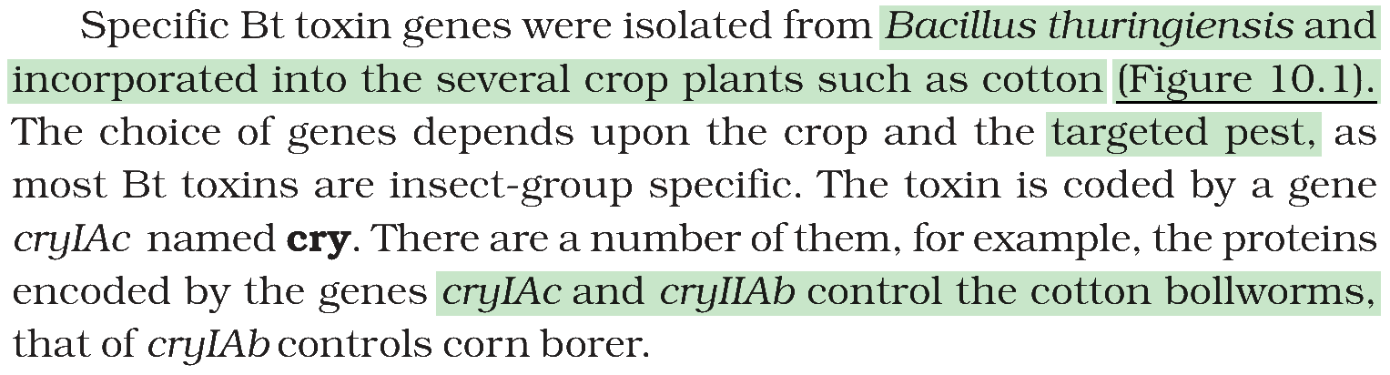 Textbook extract