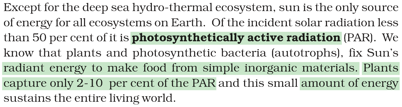 Textbook extract
