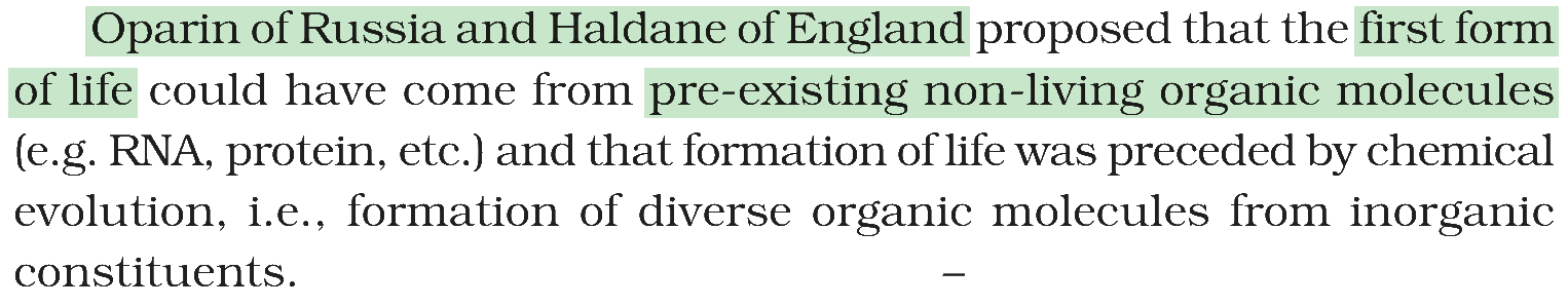 Textbook extract