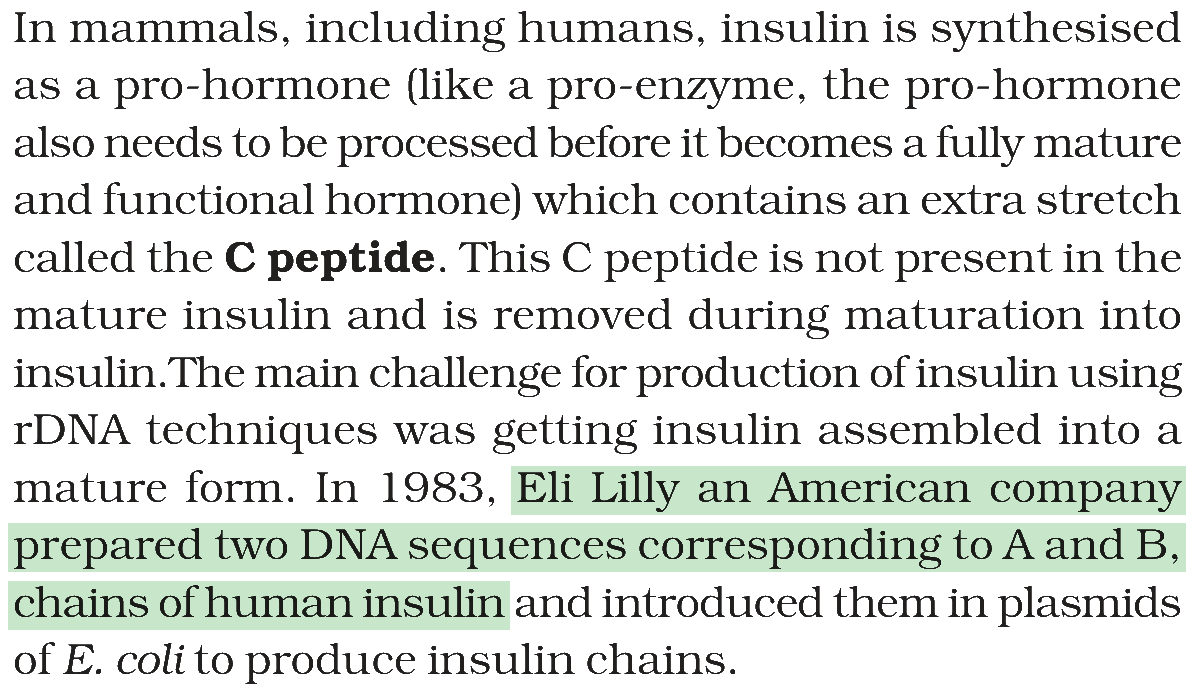 Textbook extract