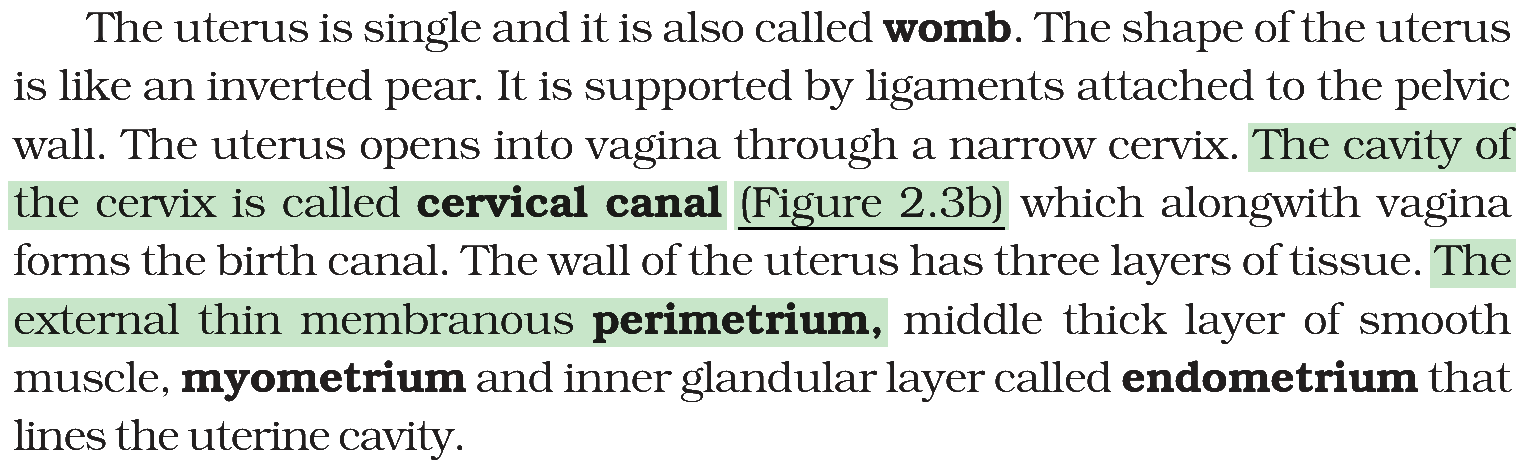 Textbook extract