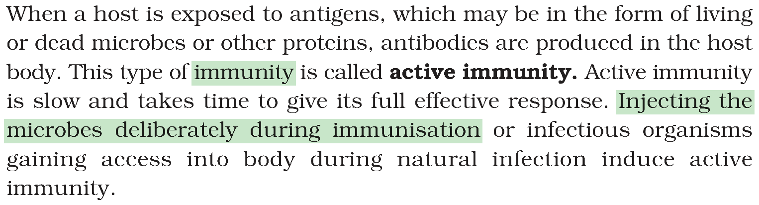 Textbook extract