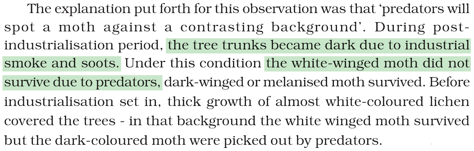 Textbook extract