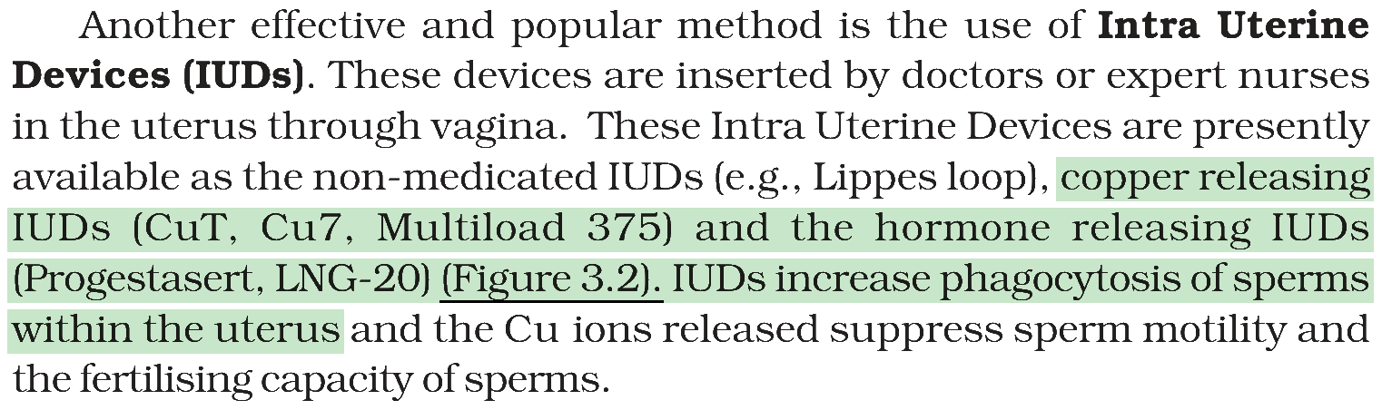 Textbook extract