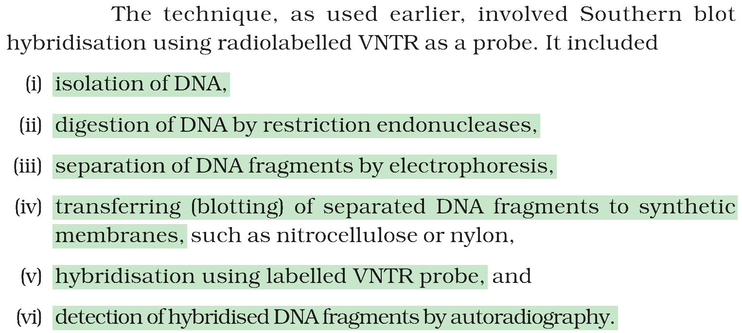 Textbook extract
