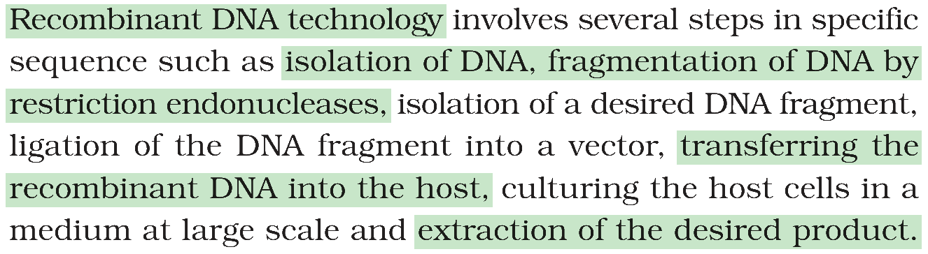 Textbook extract
