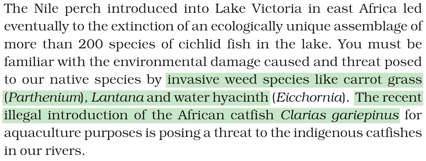 Textbook extract