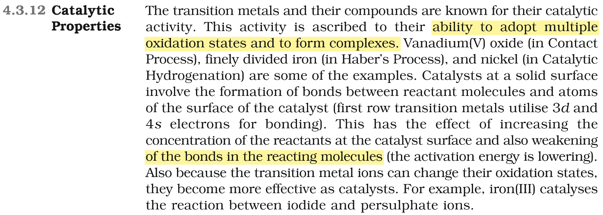 Textbook extract