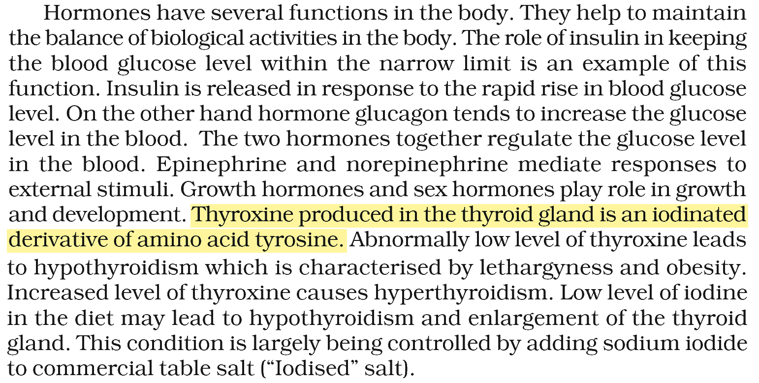 Textbook extract