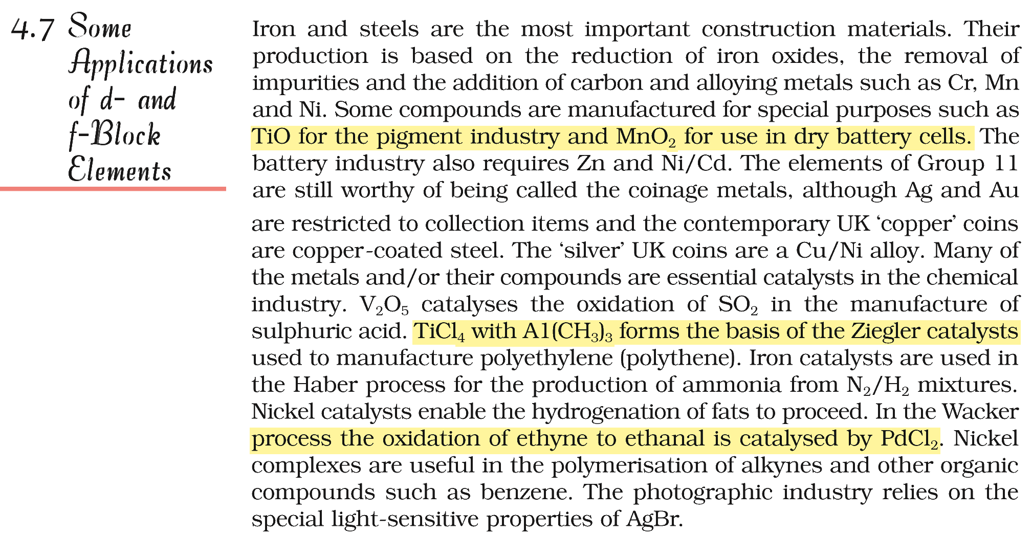 Textbook extract