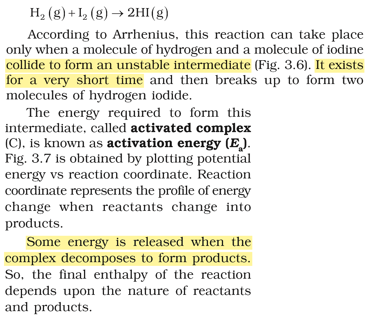 Textbook extract