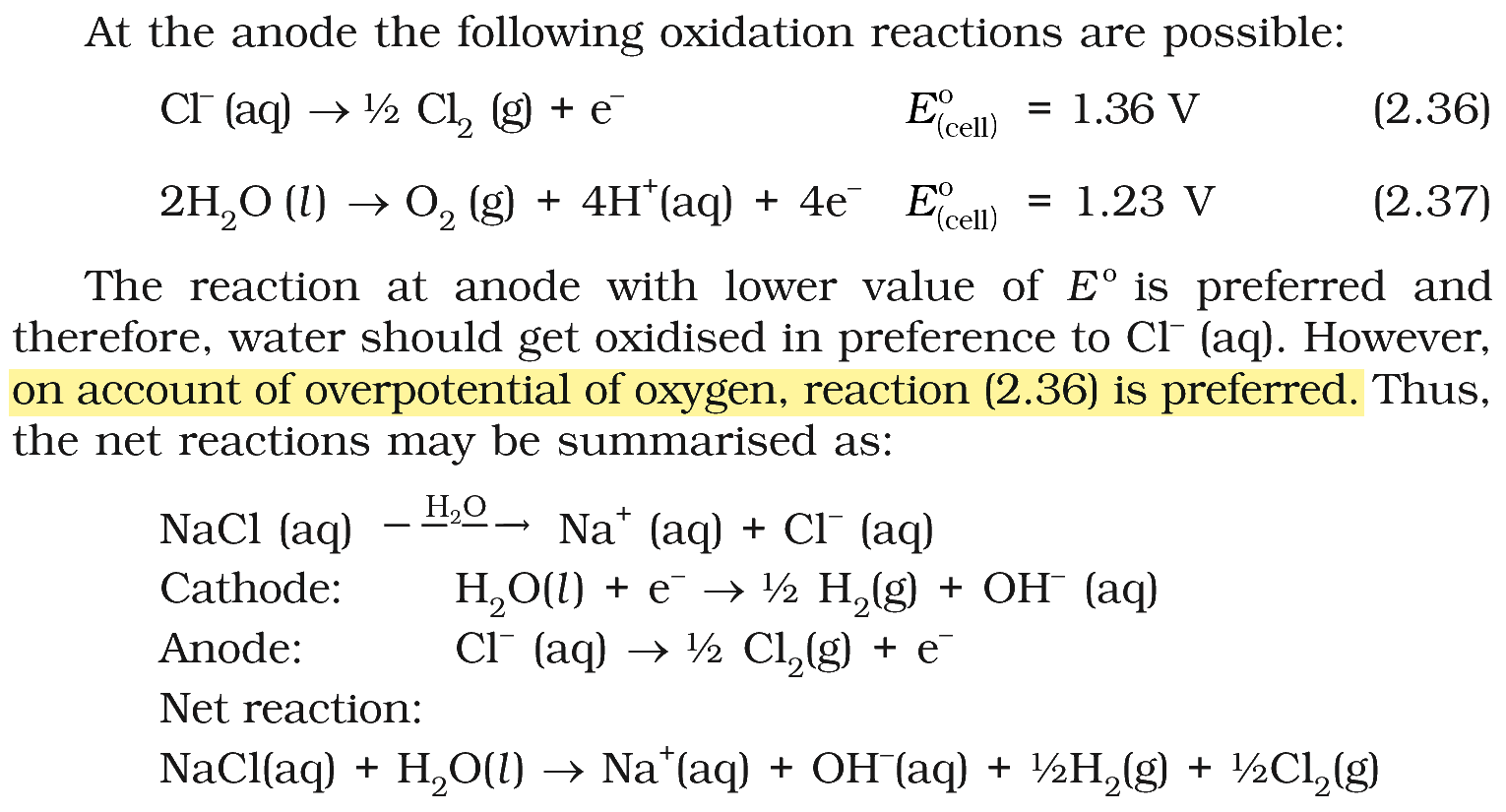 Textbook extract
