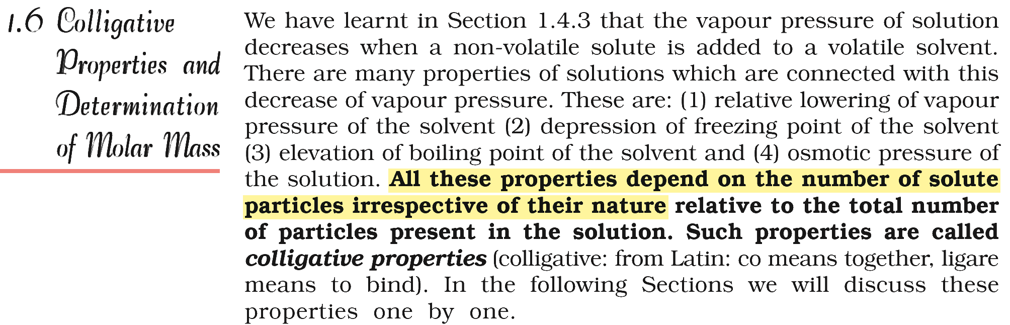 Textbook extract