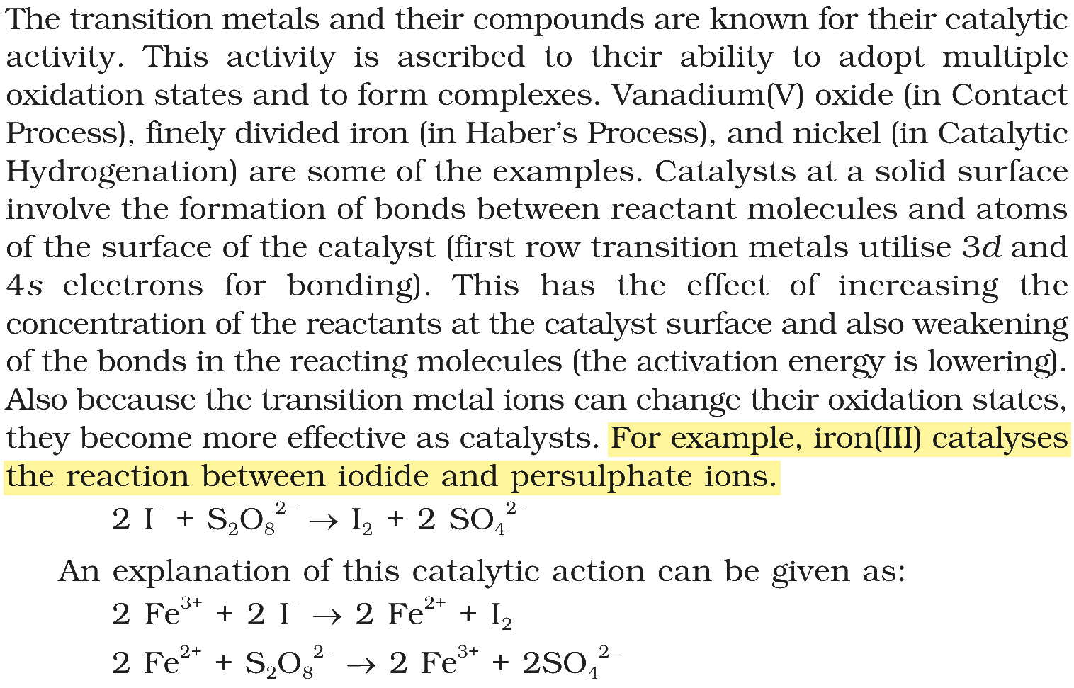 Textbook extract