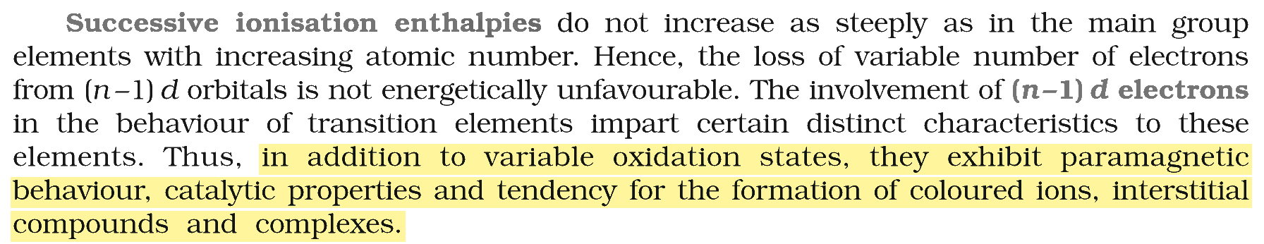 Textbook extract