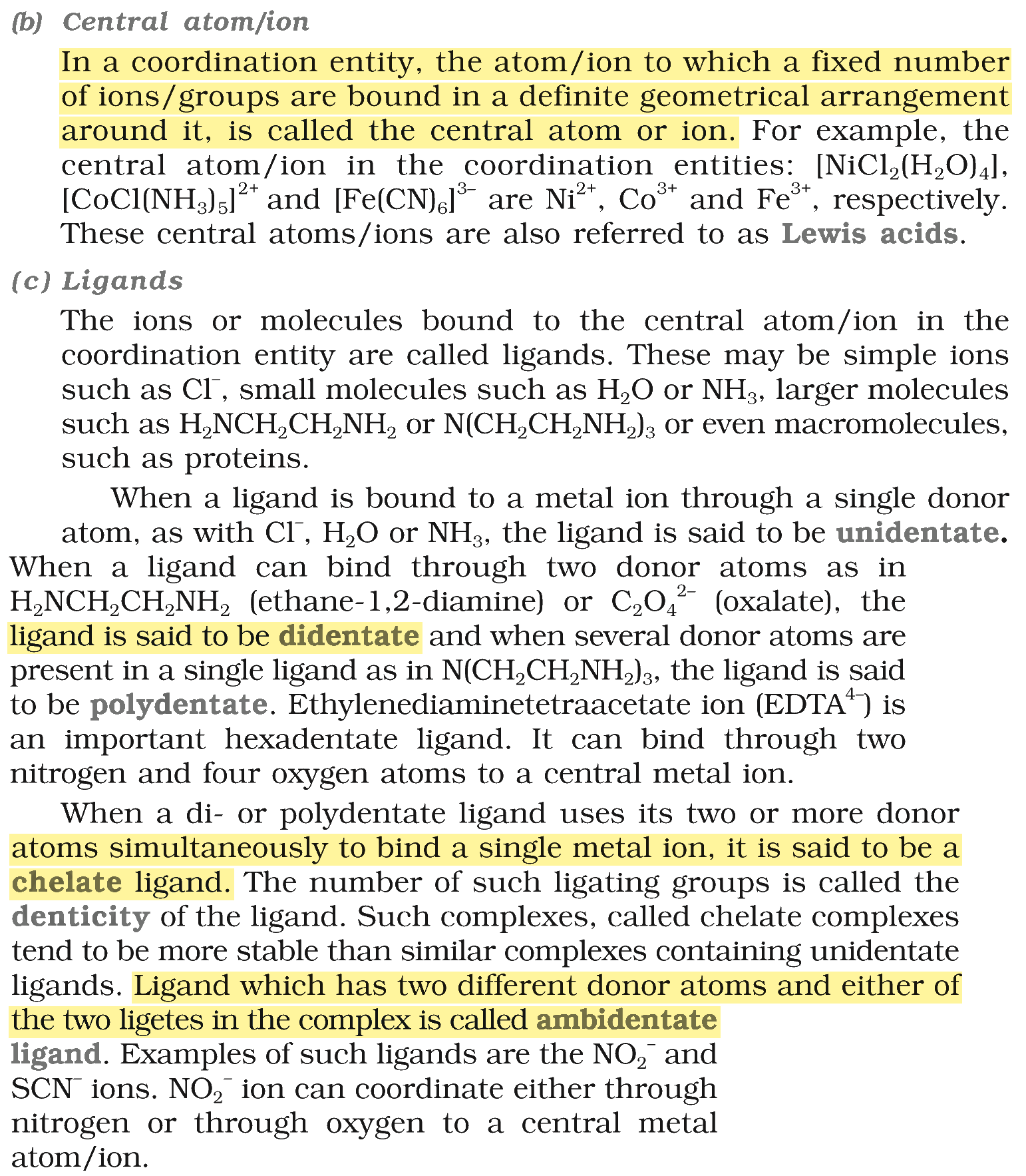 Textbook extract