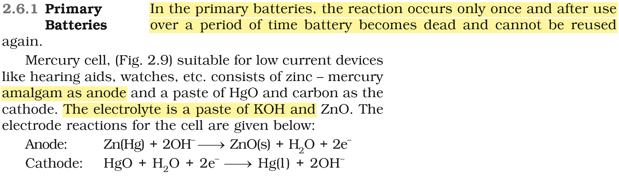 Textbook extract
