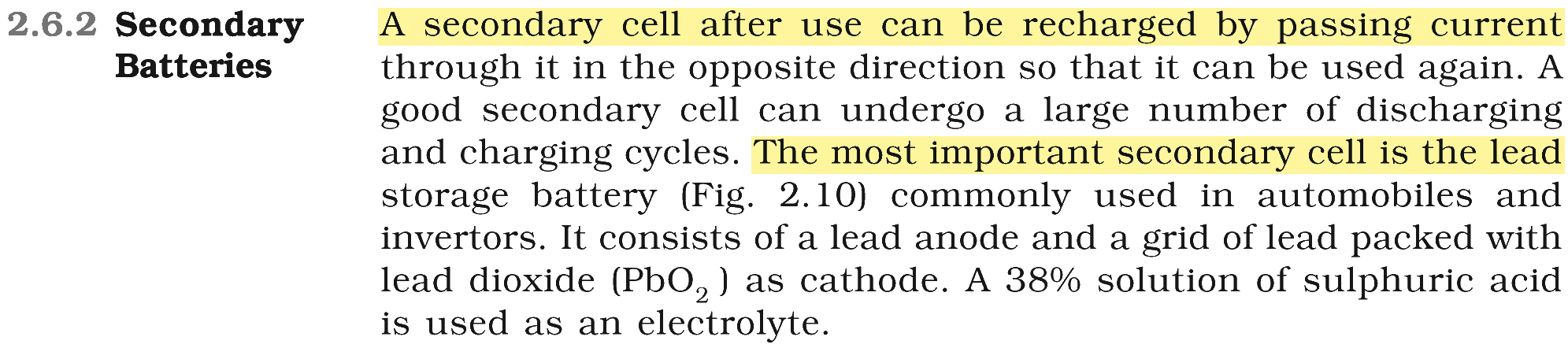 Textbook extract