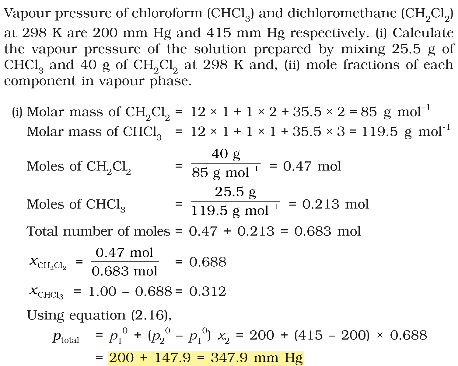 Textbook extract
