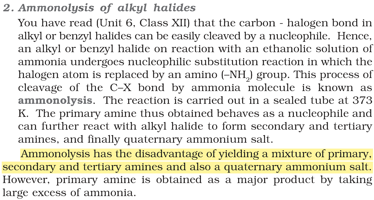 Textbook extract