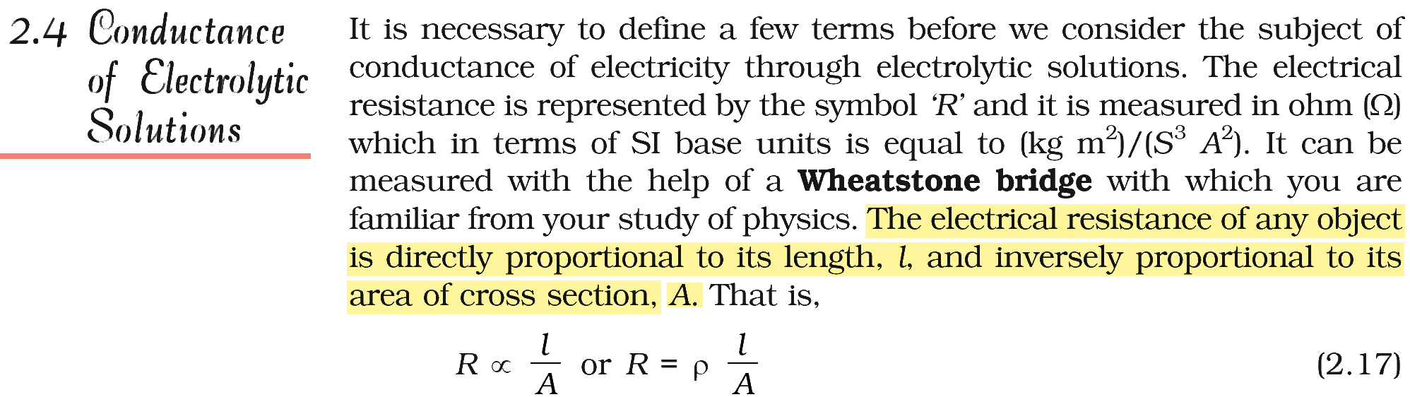 Textbook extract