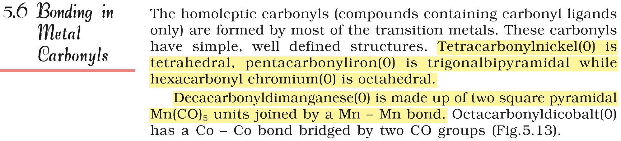 Textbook extract