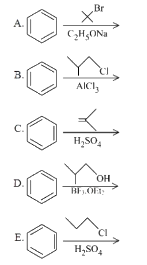 Reactions A to E for Q30