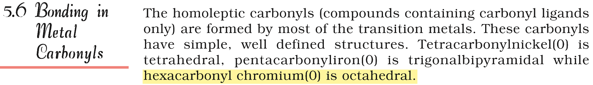 Textbook extract