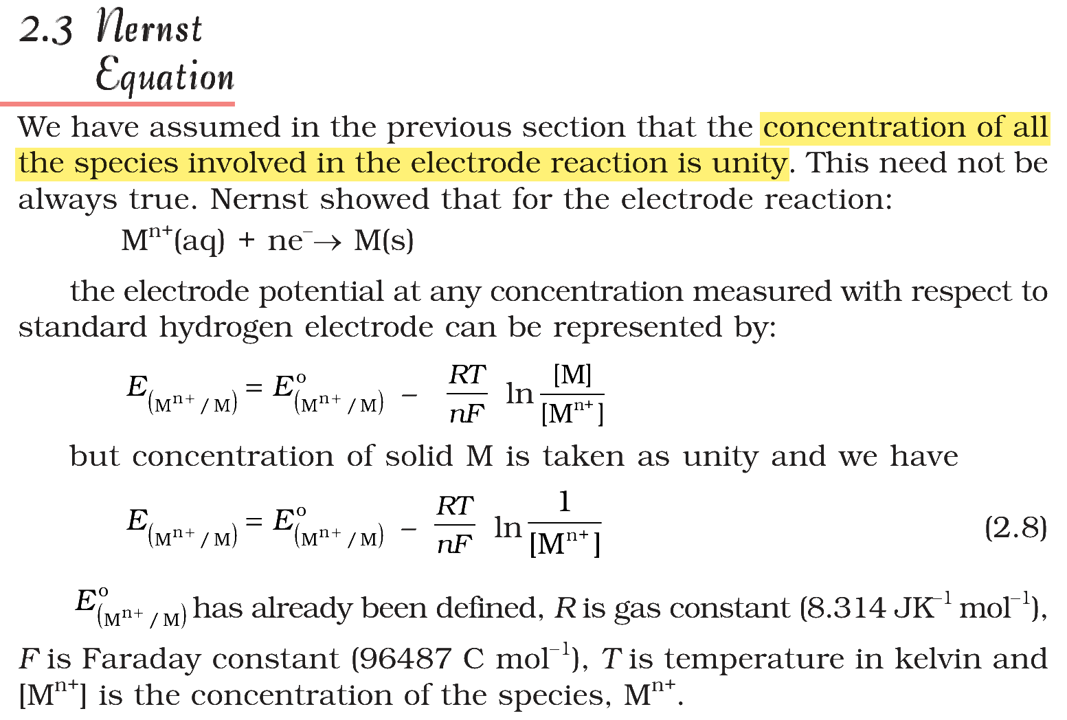 Textbook extract