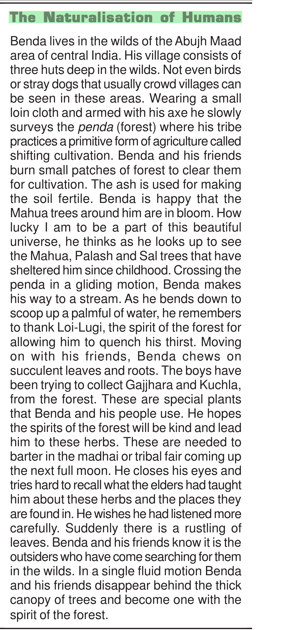 NCERT extract