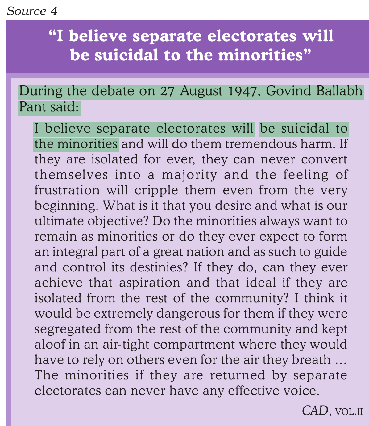 NCERT extract