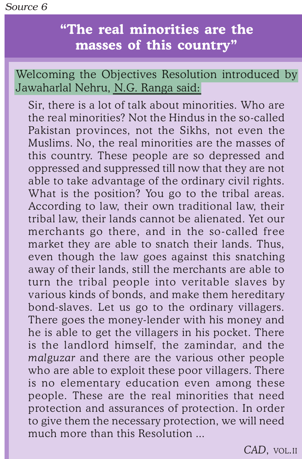 NCERT extract