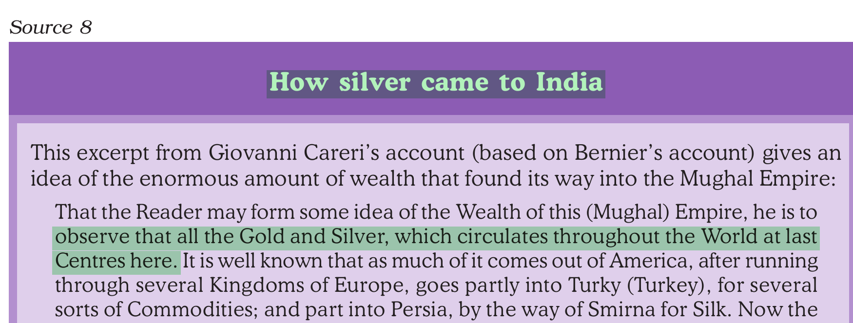 NCERT extract