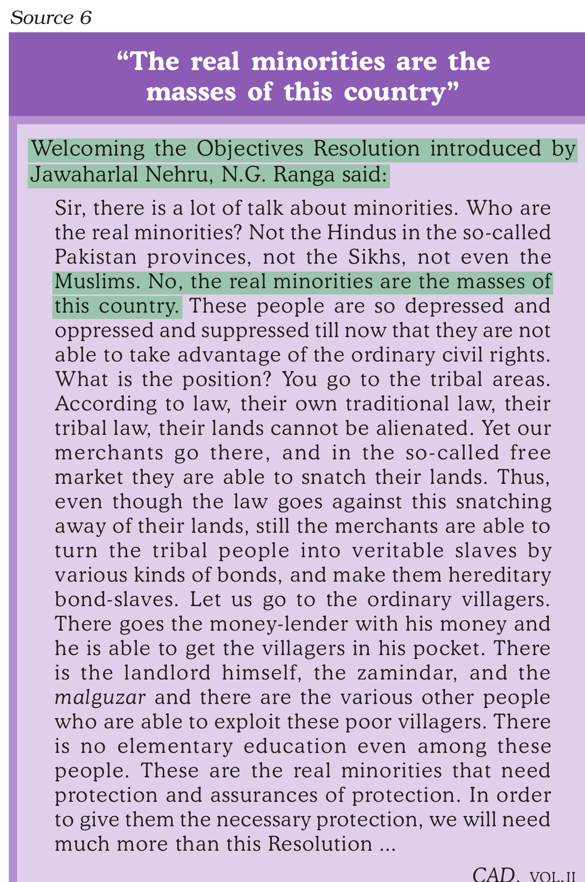 NCERT extract
