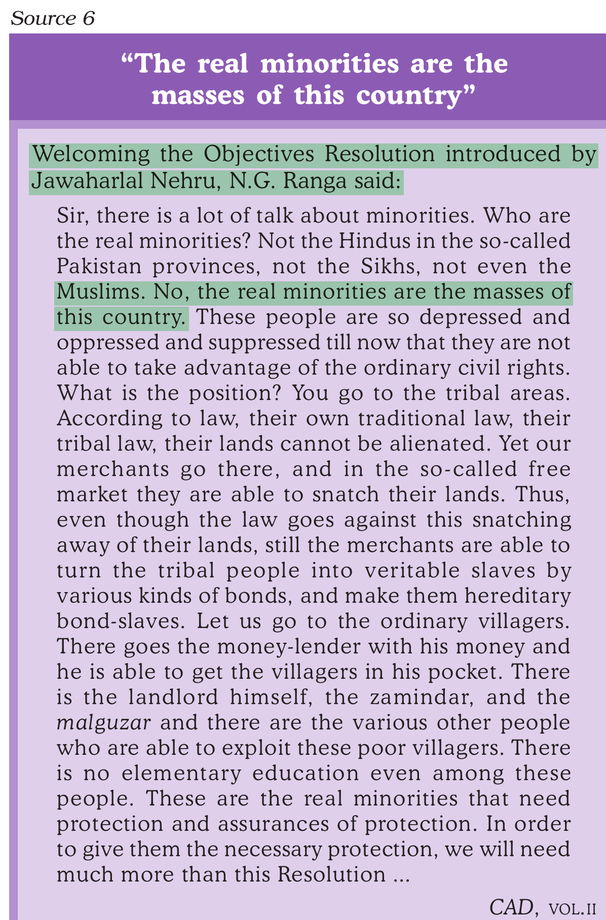 NCERT extract